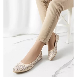 PA1 Ballerine traforate beige Lavarin 2