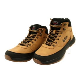 Scarponi da trekking invernali da uomo Lee Cooper LCJ-23-31-3047M Cammello giallo 2