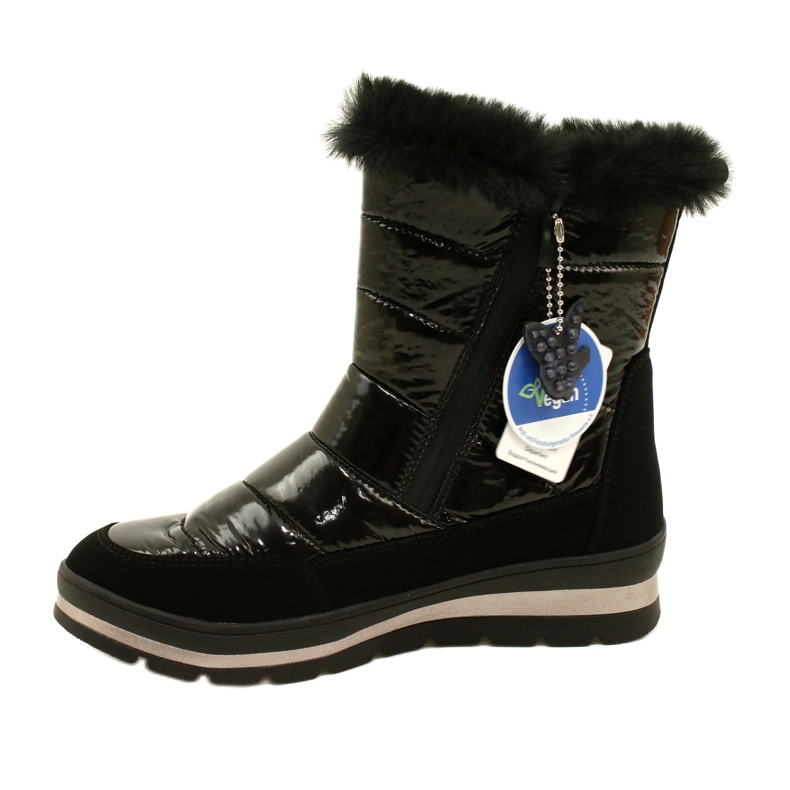Caprice Stivali da neve femminile Isolati impermeabile 9-26433-41 019 Nero 1