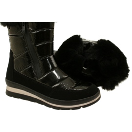 Caprice Stivali da neve femminile Isolati impermeabile 9-26433-41 019 Nero 6