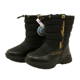 Stivali da neve per ragazze Miss Evento 22DZ23-5274 Black nero 3