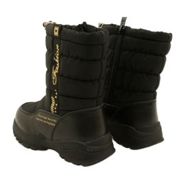 Stivali da neve per ragazze Miss Evento 22DZ23-5274 Black nero 4