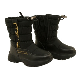 Stivali da neve per ragazze Miss Evento 22DZ23-5274 Black nero 5