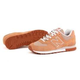 Scarpe New Balance M ML574BT2 arancia 1