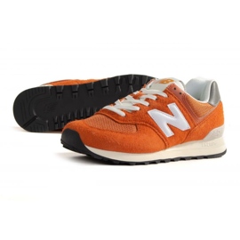 Scarpe New Balance M U574HT2 arancia 1