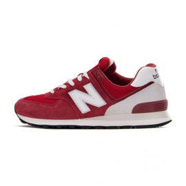 Scarpe New Balance M U574WQ2 rosso 1
