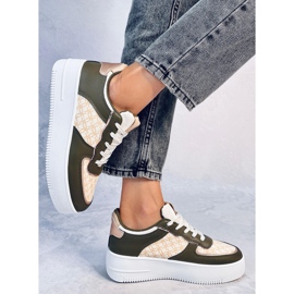 Scarpe sportive da donna Glovi Green verde 2