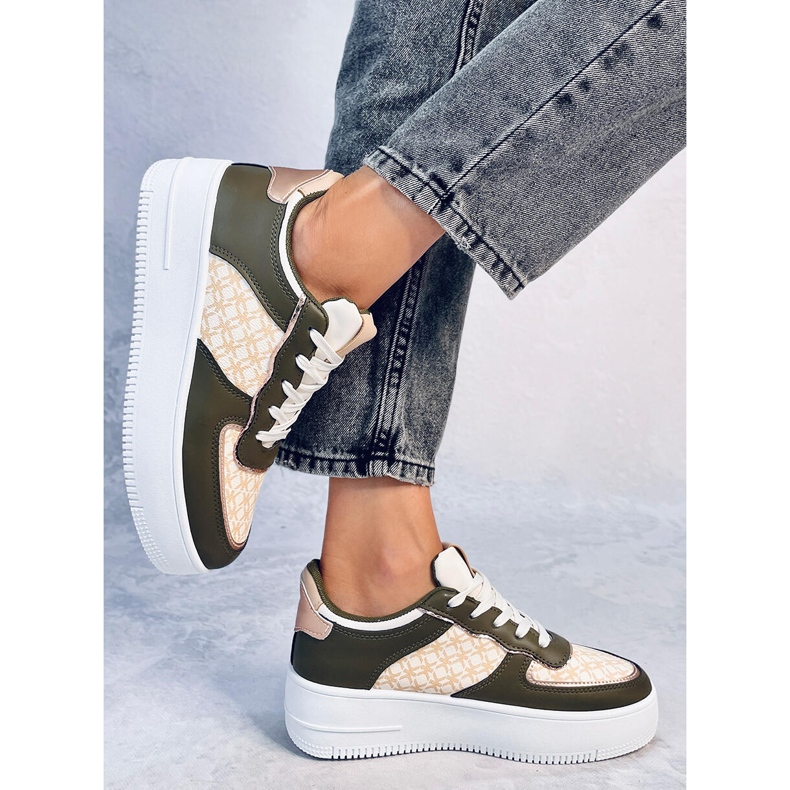 Scarpe sportive da donna Glovi Green verde 2