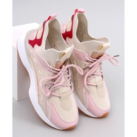 Boyce Sneaker a calzino rosa 1
