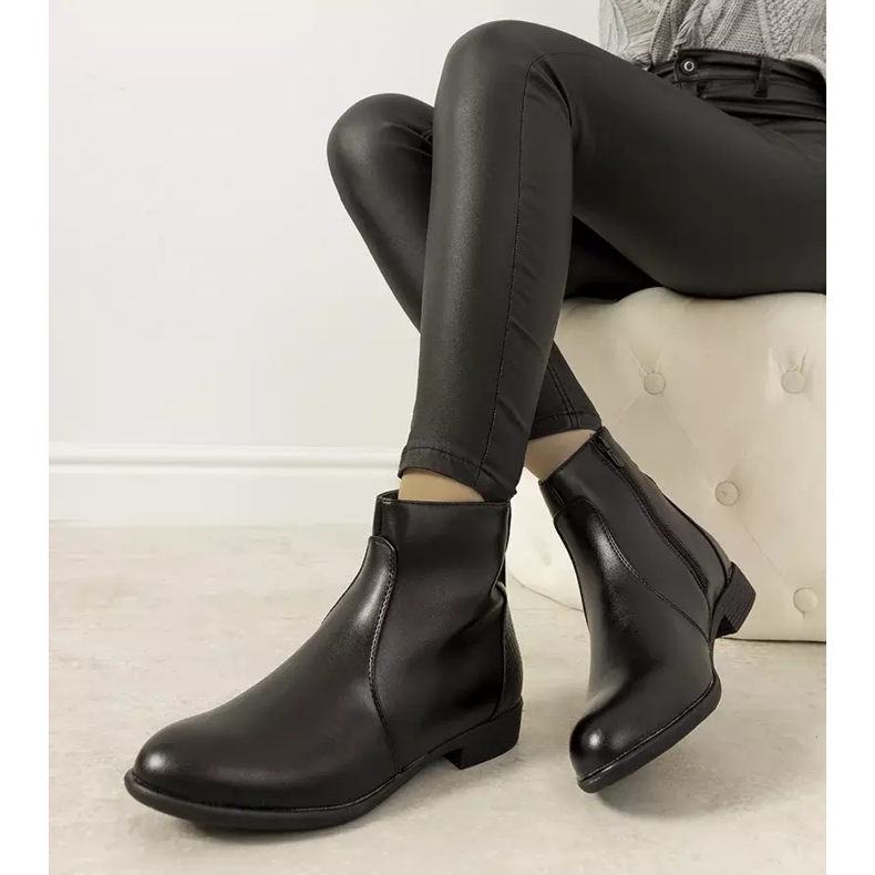 Stivali da donna neri di Barros nero 2