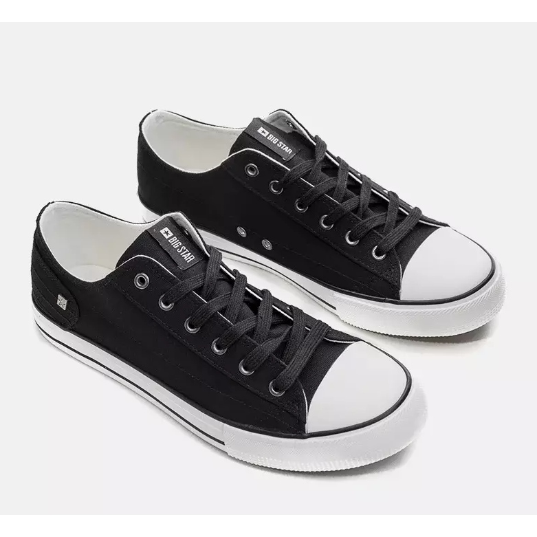 Sneakers da uomo Big Star nere DD174273 nero 2