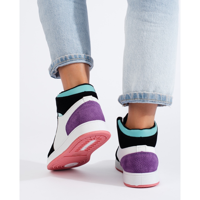 Shelovet sneakers alte da donna multicolori multicolore 1