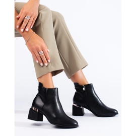 Stivaletti Shelovet da donna classici neri nero 1
