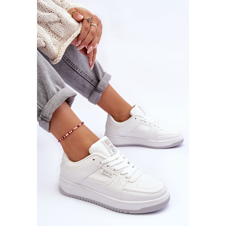 Scarpe sportive da donna Sneakers Big Star MM274354 Bianco bianca 1