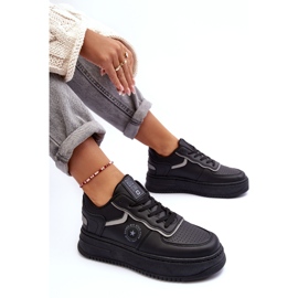 Scarpe sportive da donna Sneakers Big Star MM274232 Nero 1