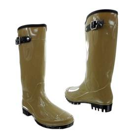 Stivali da pioggia con fibbia 812-1 Beige 1
