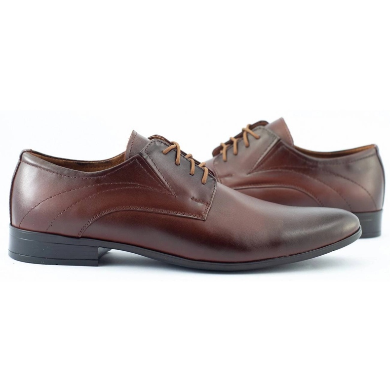 Olivier 256 scarpe formali da uomo marroni marrone 4