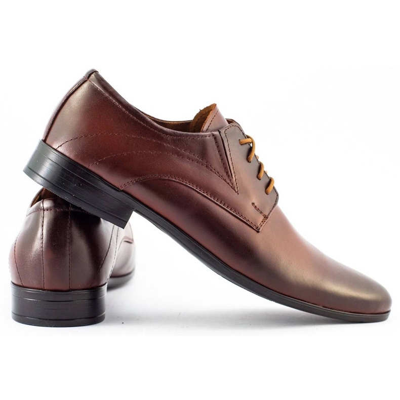 Olivier 256 scarpe formali da uomo marroni marrone 3