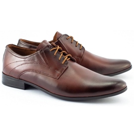 Olivier 256 scarpe formali da uomo marroni marrone 2