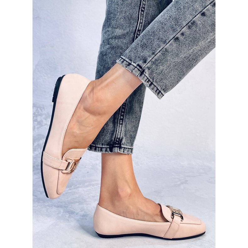 Mocassini da donna Lidia Pink rosa 2