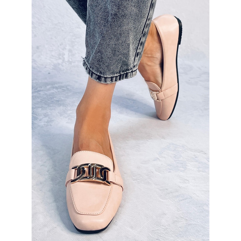 Mocassini da donna Lidia Pink rosa 1