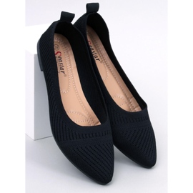 Kayla Ballerine intrecciate nere nero 1