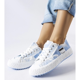 Inna Sneakers rosa con abrasioni di Safiy 1