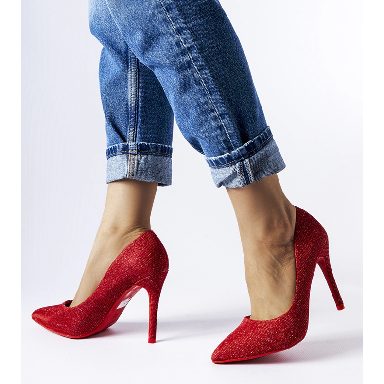 Tacchi alti Melody rossi rosso 1