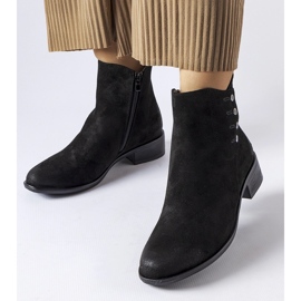 Stivali piatti Decorah neri nero 1