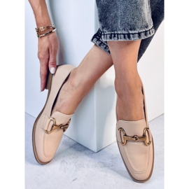 Mocassini da donna Jonna Khaki beige 2