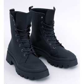 Parsons Stivali da lavoro stringati neri nero 1