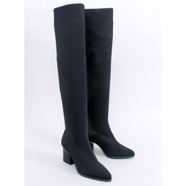 Mckenzie Moschettieri neri con tacco basso nero 1