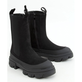Stivaletti Chelsea alti Telma Black nero 1
