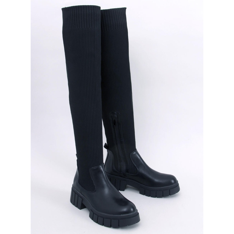 Stivali con tomaia flessibile Rozier Black nero 1