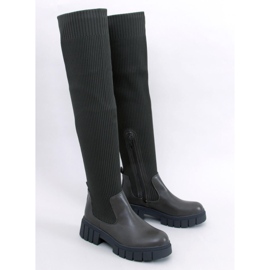 Stivali con tomaia flessibile, Rozier Green verde 1