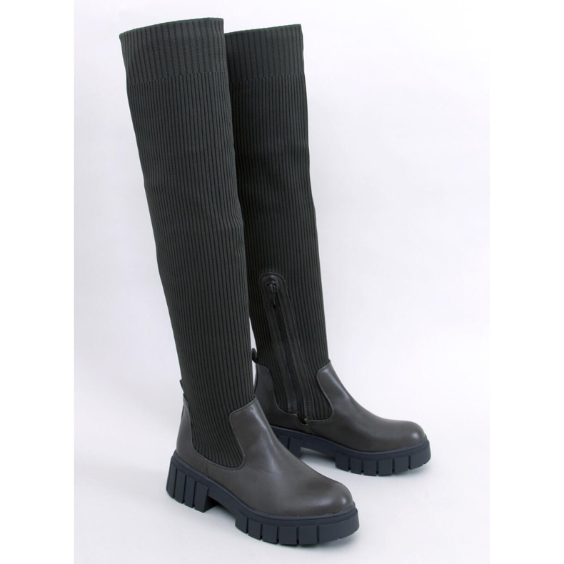 Stivali con tomaia flessibile, Rozier Green verde 1