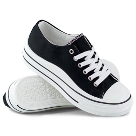 Classiche sneakers nere da donna nero 1