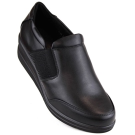 Sergio Leone W SK222D scarpe con zeppa nere con zirconi nero 1
