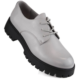 Scarpe oxford Sergio Leone W SK424B, grigie 1