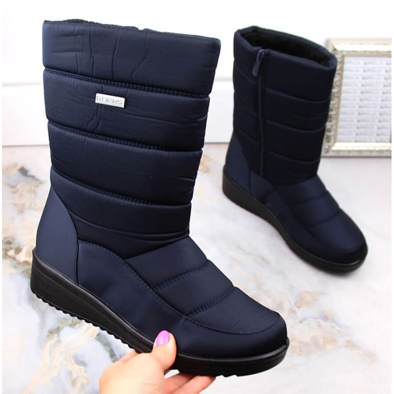 Doposci alti News W EVE436B, blu navy 1