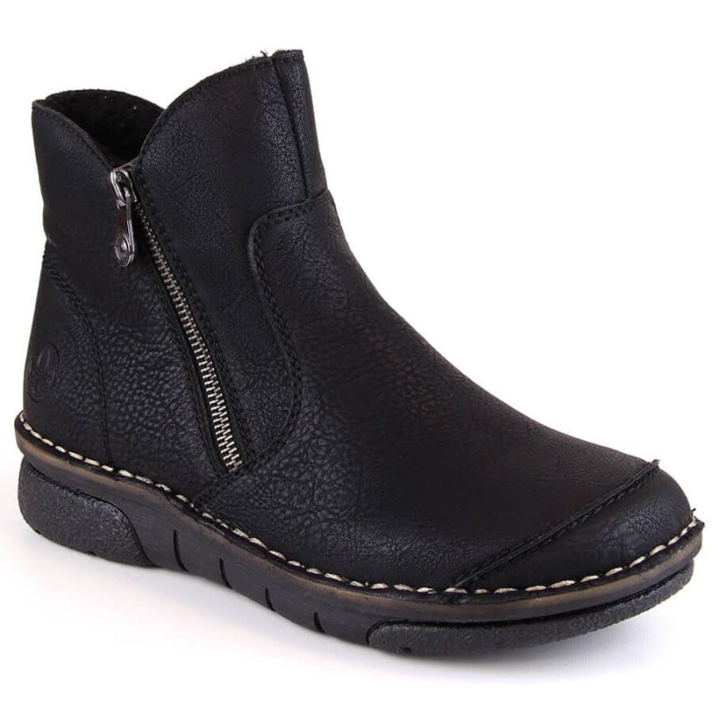 Comodi stivali isolanti Rieker W RKR612 neri nero 1