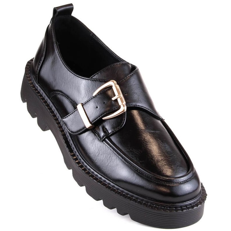 Scarpe platform con fibbia Vinceza W JAN237A, nere nero 1