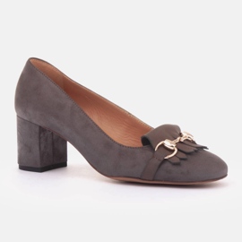 Marco Shoes Décolleté con frange marrone 1