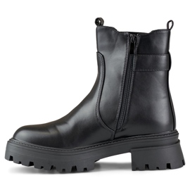 Classiche borsette da donna con fibbia decorativa nero 1