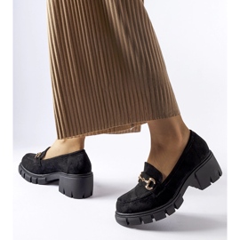 Scarpe nere con tacco Irmina nero 1