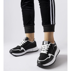 Sneakers Camuzzoni nere decorative nero 1