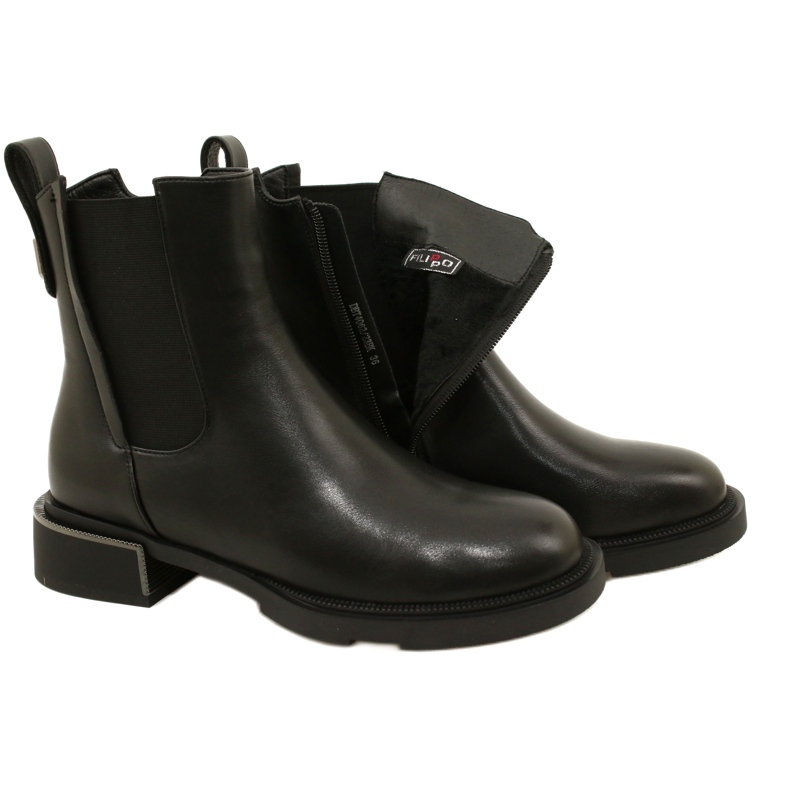 Stivaletti Filippo DBT4062/23 BK neri nero 4