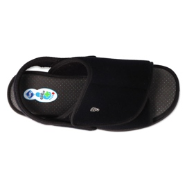 Befado sandali in pu da uomo Dr. ORTO 079M001 nero 3