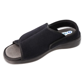 Befado sandali in pu da uomo Dr. ORTO 079M001 nero 1