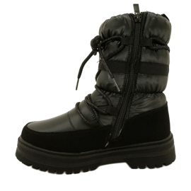 Stivali da neve per ragazze impermeabili Miss Evento 23DZ23-6585 Black nero 2